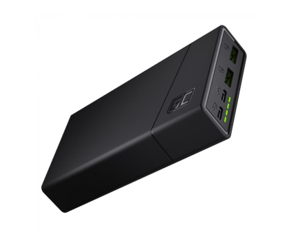 Powerbank Green Cell PowerPlay20 20000mAh (USB-C, PD 18W, Q.C. 3.0)